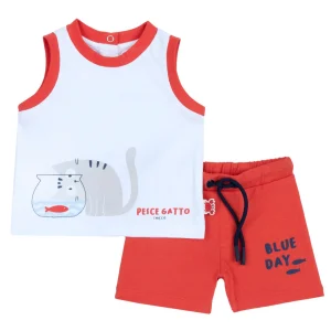 Completo bimbo canotta