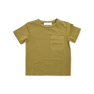T-shirt Gold Green