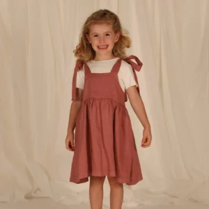 Abito in lino Pink Blush