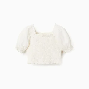 Top in pizzo inglese