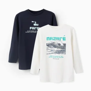 Confezione da 2 magliette a manica lunga