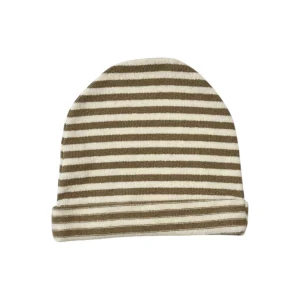 Cuffia caldo cotone riga legno