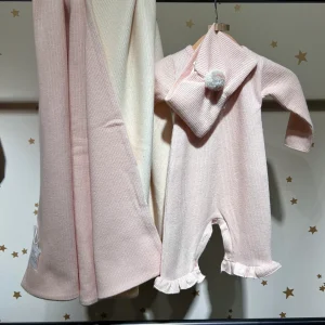 Tutina Erika Hiver rosa in maglia