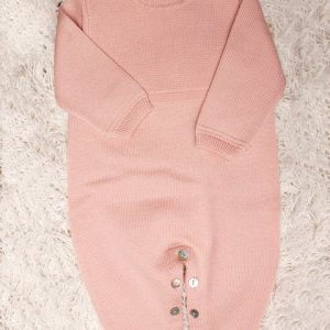 Tutina rosa pura lana merino