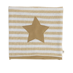 Scaldacollo righe cammello