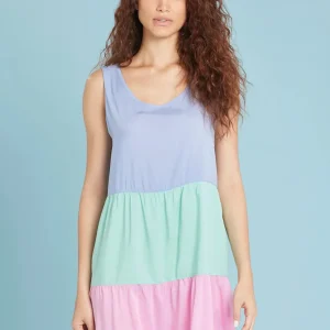 Abitino mare donna cotone spalla larga Noidinotte LA2830