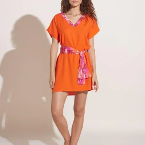 Abitino mare donna viscosa mezza manica Noidinotte LA2809