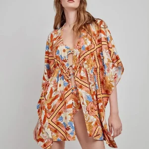 Abito da bagno caftano copricostume Gisela 40034