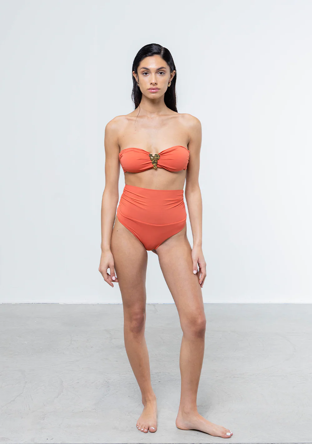 Azzurra Slip Bikini Corallo - immagine 3