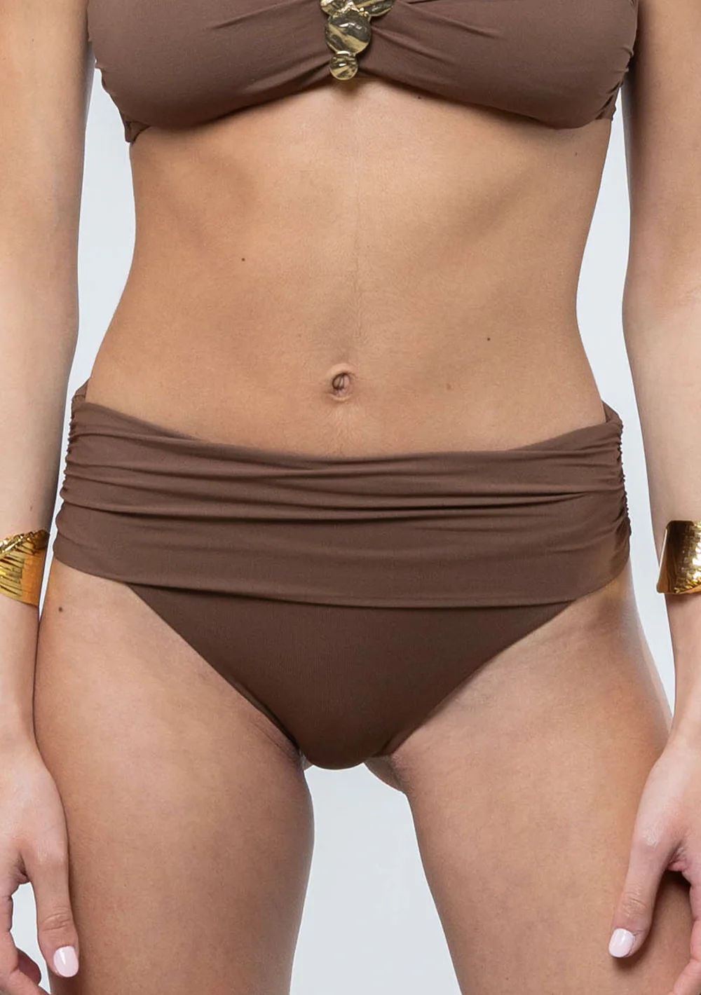 Azzurra Top Bikini Marrone - immagine 5