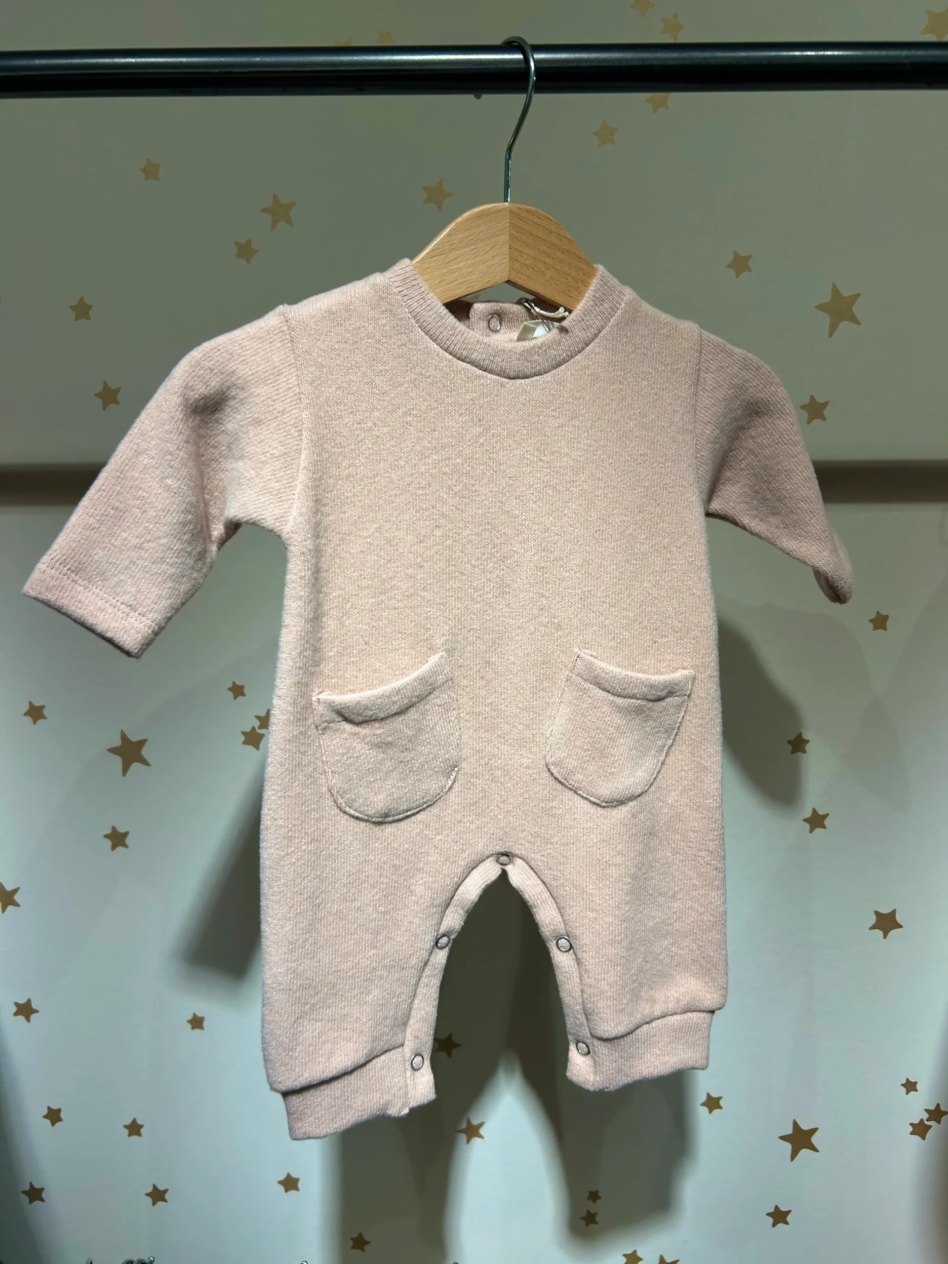 Tutina caldo cotone rosa confetto - immagine 3