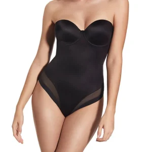 Body donna Selene senza spalline Miranda taglio laser