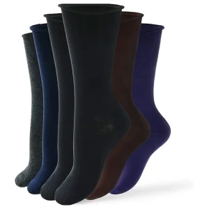 Calza corta donna Enrico Coveri senza elastico interlock 6 paia