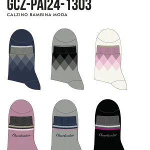 Calze corte bambina in caldo cotone Pezzini GCZ-PAI241303
