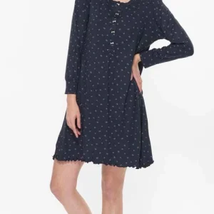 Camicia da notte donna serafino invernale viscosa Gary Q50187