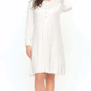 Camicia da notte donna serafino invernale viscosa Gary S50162