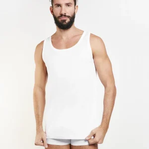 Canotta uomo Nottingham in filo di scozia VL1700