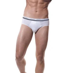 Confezione 3 Slip uomo Nottingham cotone bielastico rasato tinta unita SM80