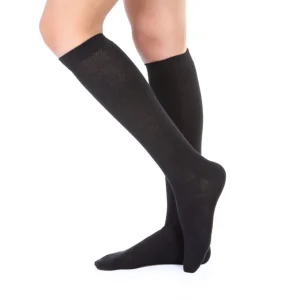 Confezione da 3 paia di calze lunghe taglio laser in caldo cotone donna Meritex 6626