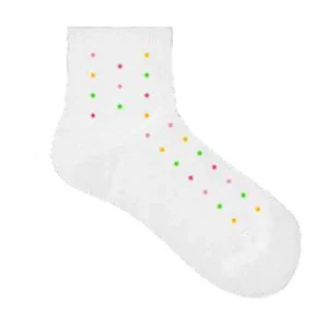 Confezione da 6 paia di calze corte bambina Meritex cotone 7584