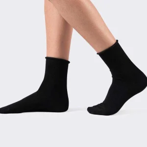 Confezione da 6 paia di calze donna in caldo cotone Meritex taglio vivo 3326