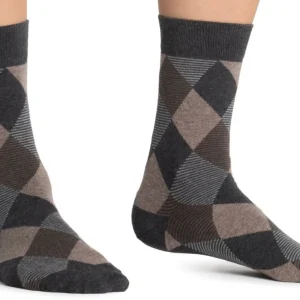 Confezione da 6 paia di calze uomo corte in caldo cotone Pezzini Be Natural Trendy UCZ-PAI2403