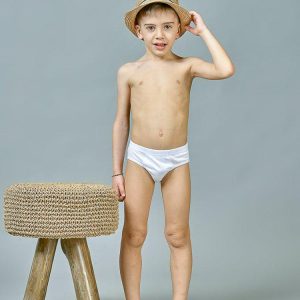 Confezione da 6 slip bambino in puro cotone mercerizzato SM21R