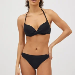 Costume da bagno donna bikini con ferretto double push up e slip Ysabel Mora 83045