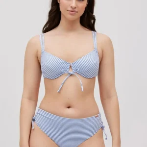 Costume da bagno donna bikini coppa C con ferretto e slip midi Ysabel Mora 82912