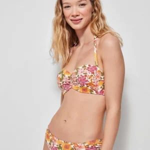 Costume da bagno donna bikini fascia coppa B con ferretto e slip mini Gisela 2/30153