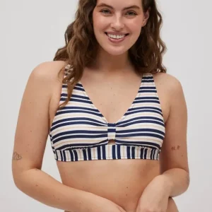 Costume da bagno donna bikini triangolo coppa C senza ferretto e slip midi Ysabel Mora 82935