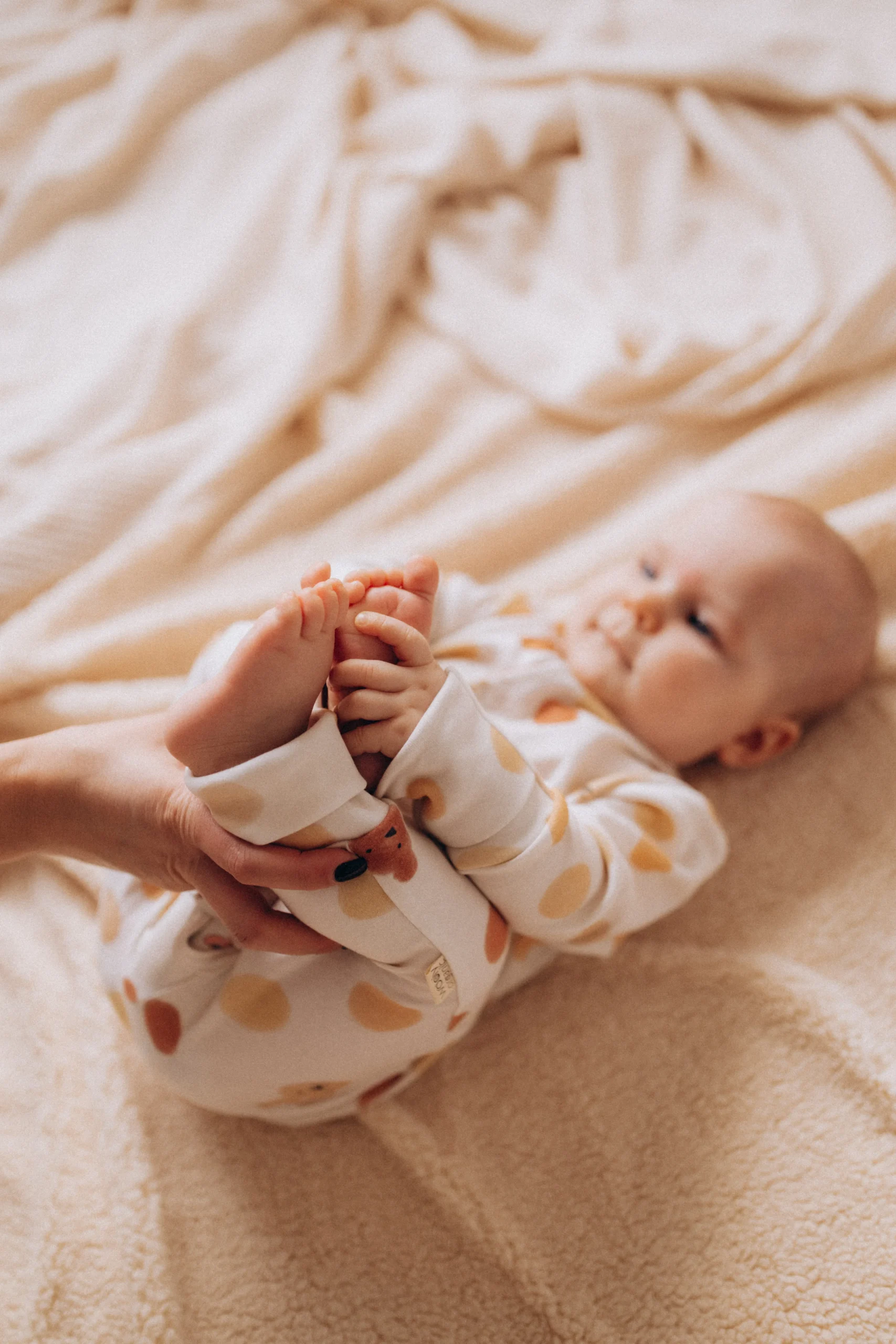 Tutina pois/coniglietto cotone BIO