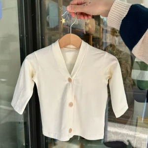 Cardigan Rometto jersey écru