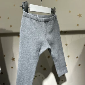 Leggings Rosso caldo cotone grigio