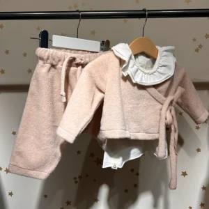 Cardigan kimono effetto orsetto cameo rose