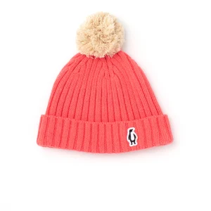 Cuffia pompon Big Bee rosa