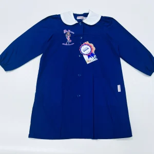 Grembiule scuola elementare bambina Ambrosino Made in Italy ricamo Principessa della scuola Q106