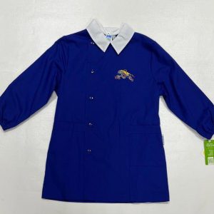 Grembiule scuola elementare blu bambino Siggi Made in Italy ricamo Monster Truck 3925