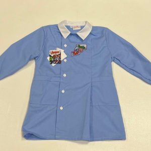 Grembiule scuola elementare celeste bambino Marvel Avengers Made in Italy G505