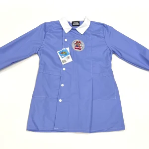 Grembiule scuola elementare celeste bambino Nintendo Super Mario Made in Italy G506