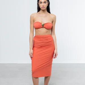 Lia Gonna Fuori Acqua Corallo