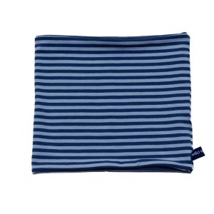 Scaldacollo righe azzurro blu