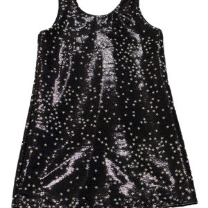 Mini abito di paillettes con stelline