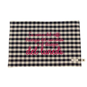 Tovaglietta americana “La carica del caffè, l’energia del cioccolato e il disagio del lunedì”