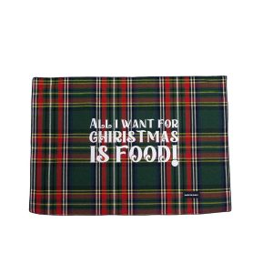 Tovaglietta con stampa natalizia