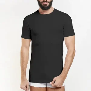 Maglia uomo Nottingham collo a giro cotone bielastico FULL