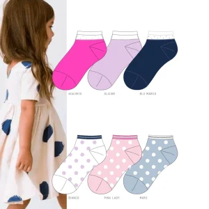 Minicalza bambina in filo di scozia elasticizzata Pezzini GMC-PPE25007