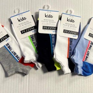 Minicalza bambino in filo di scozia elasticizzata Pezzini BMC-PPE22002