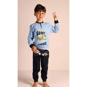 Pigiama Gary bambino manica lunga 2 bottoni 2136