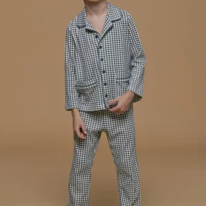 Pigiama aperto bambin/o caldo cotone Family Macth Noidinotte FE2134